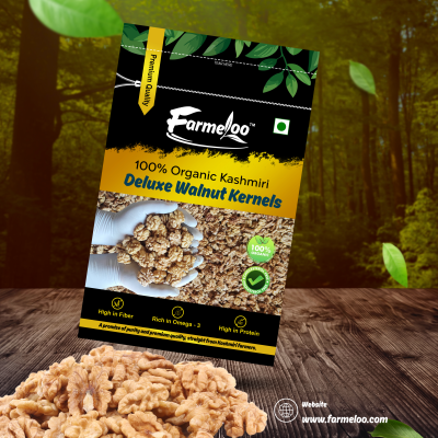 100% Organic kashmiri Deluxe walnut kernels
