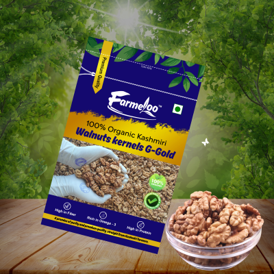 farmeloo 100% organic Kashmiri walnut Kernels G-Gold