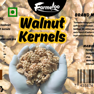 100% Organic kashmiri Deluxe walnut kernels